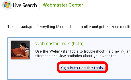 Live Webmaster Center