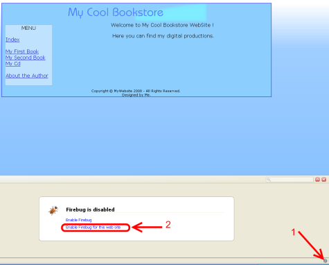 Enabling FireBug