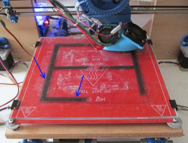 first layer heatbed