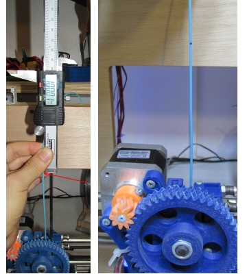 measure filament