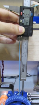 measure remaining filament