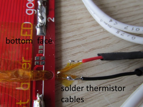 cabling of the heatbed