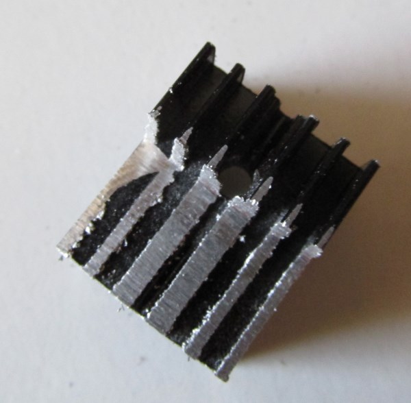 heatsink grinded