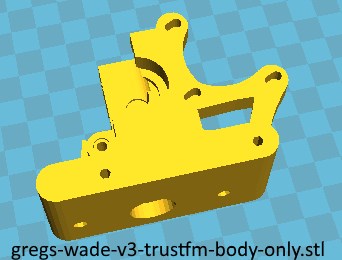 Greg's wade v3 direct extruder for  prusa i3