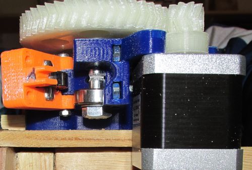 Greg's wade v3 direct extruder for  prusa i3