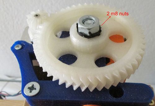 Greg's wade v3 direct extruder for  prusa i3