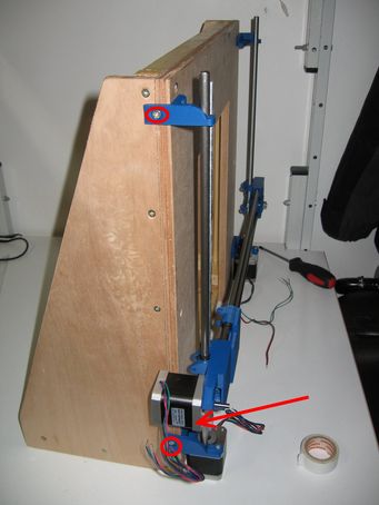 x-z axis