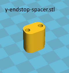 y axis spacer