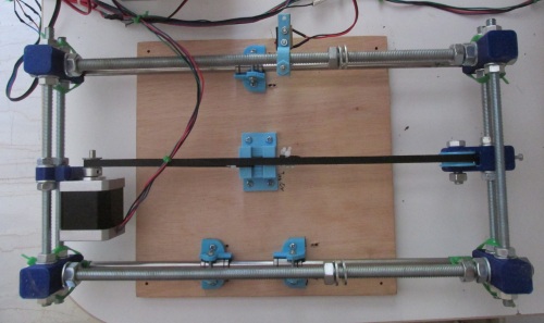 y axis bottom another machine