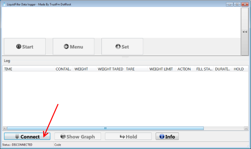 LiquidFiller Data Logger Connect