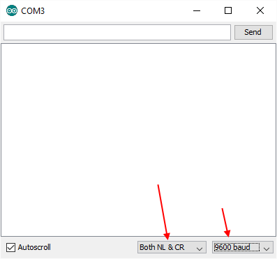 How to set arduino gui