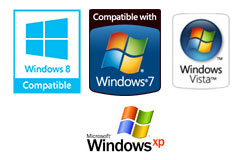 Avi2Dvd is Windows XP, Vista, 7, 8 compatible