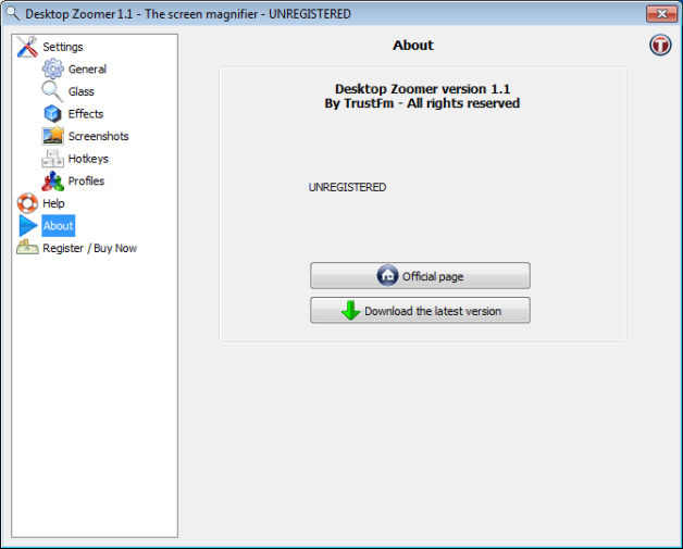 About Desktop Zoomer