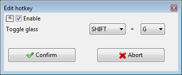 Hotkeys panel of Desktop Zoomer